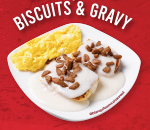 Blanquita’s Biscuits & Gravy *